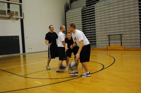 -Once offense players have performed drill from wing and ball handler position, switch players from offense to defense.