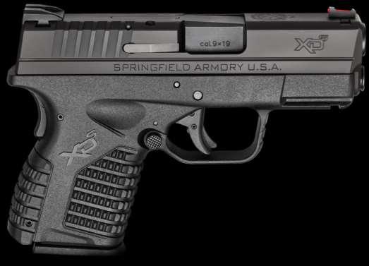 Carry Pistols 9mm Springfield Armory XDs Caliber