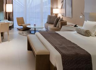 YAS HOTEL ABU DHABI Available for All Packages The centerpiece of Yas Island, the Yas Hotel Abu Dhabi is a triumph of modern-day architectural design.