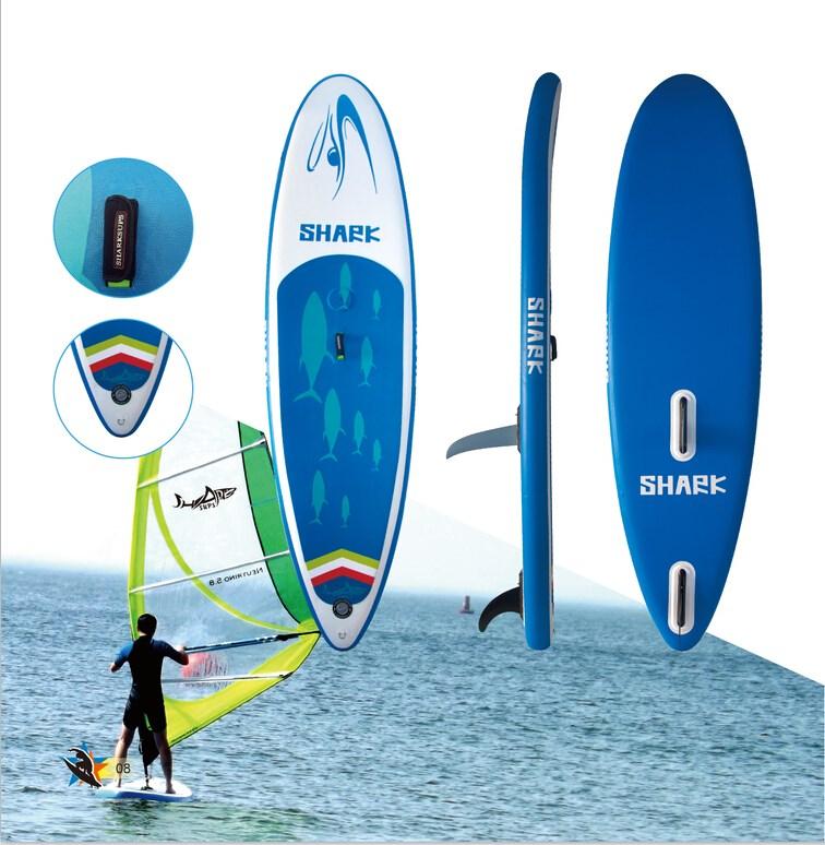 Windsurfing Boards Hassle-free board, convenient, lighter, safer and no compromise on the experience compare to traditional hard boards, best of all you can easily bring it to the beach, pump them up