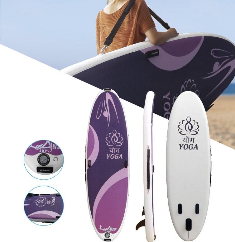 Yoga Boards The The 10' Lemon Shark Yoga is ultimate yoga board with great stability. The size provides enough space to perform all yoga poses comfortably, while still maintain good maneuverability.