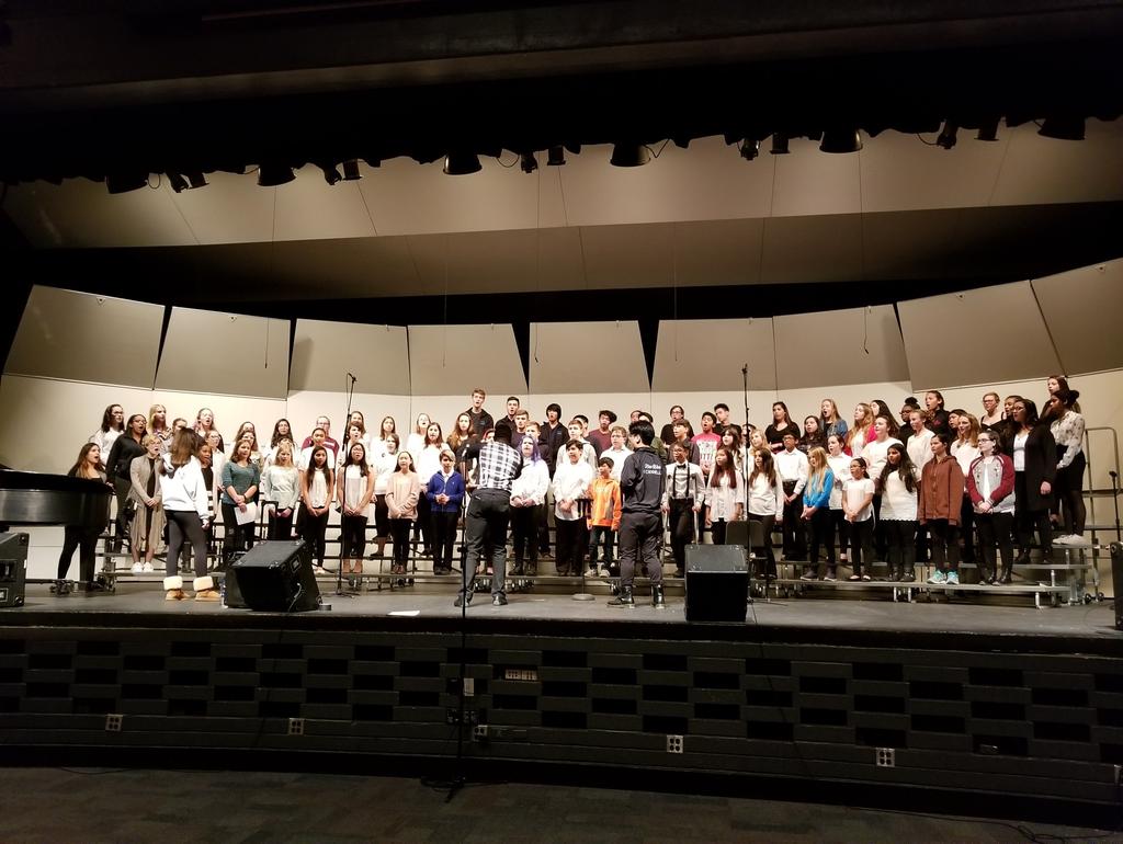 On January 17th, the Culver Chorus attended Choir Day at Niles West High School. This was an after school field trip. We had a great day and concert!