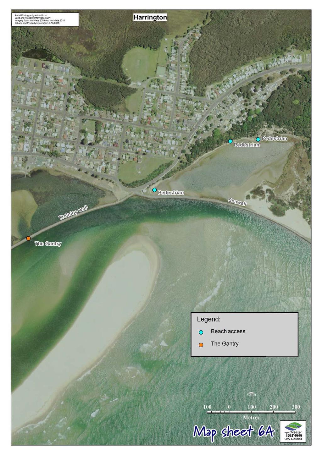 Figure 12: Southern end of Harrington Beach at the