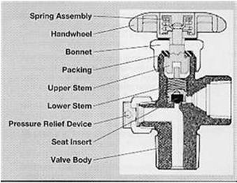 Packed Valve The packed valve has packing between the upper stem and bonnet This type is known