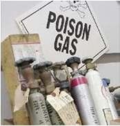 contents to escape Non-resealing Poison gas cylinders do not have