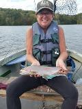 VENANGO COUNTY Angler Al Diary - 10/10: My guest for the day was Kathy West. She was in town from Daytona Beach, Florida.