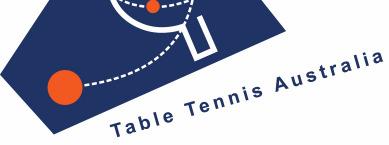 authority granted by Table Tennis Australia (TTA) and the Northern Territory Table Tennis Association 2.