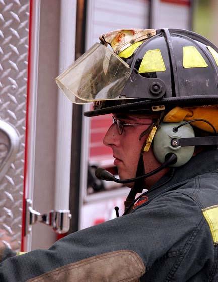 Fire Apparatus Safety Equipment Hearing Protection Should have rapid access to