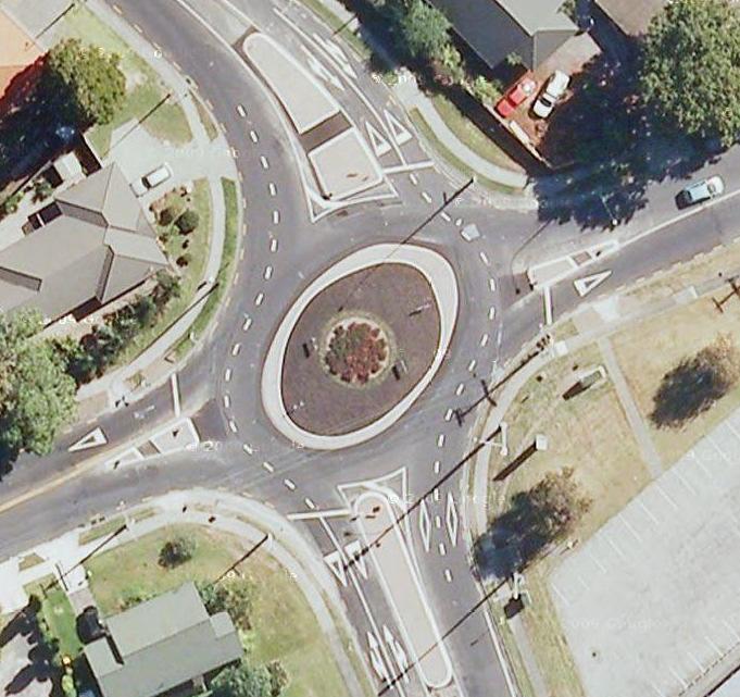 TRAFFIC FLOWS The C-Roundabout is able to operate successfully in low and high flow intersections as shown in figures 8 to 10 where flows vary in the peak hours from 1700 to 2800 vehicles per hour