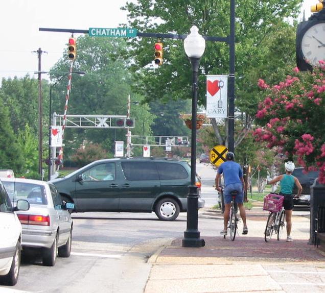 The crash rate for sidewalk cycling is several times higher, per mile, than cycling in the roadway.
