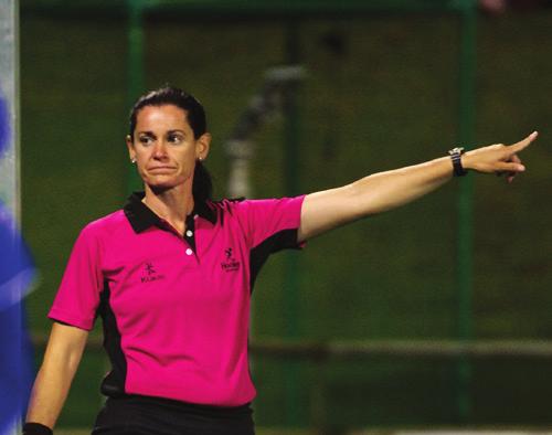 including umpiring roles and responsibilities; applying the basic hockey rules; safety and enjoyment.