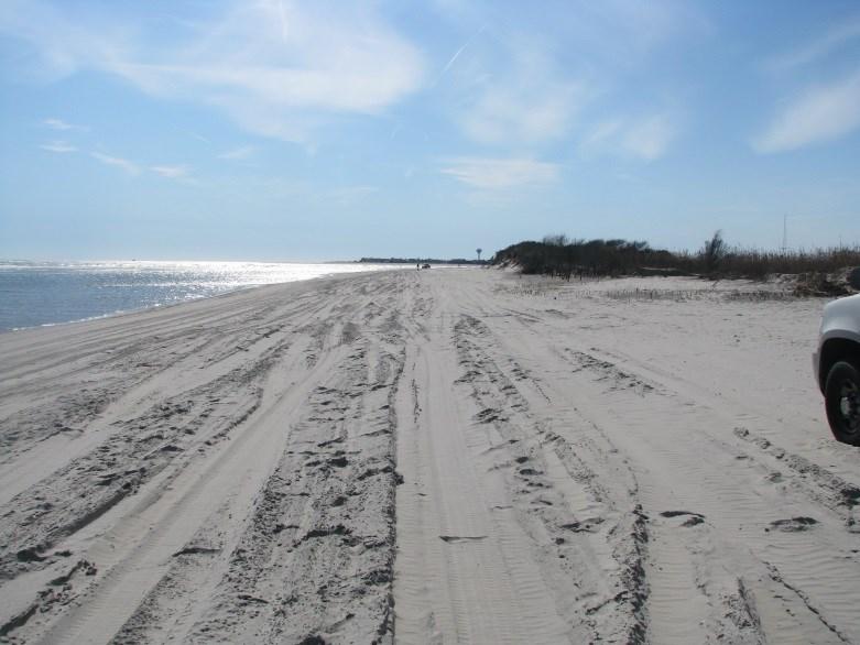 The right photo taken October 19, 2015 followed the federal project with erosion on the beach, but a vast deposit offshore. Figure 85.