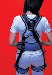 loops on shoulder straps Padded shoulders