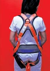 shoulder straps - vertical strap down front of