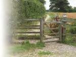 Before you get to the farm you will see two gates to your left 2. Take the kissing gate and follow the route as it winds around field edges finally coming out by Itchenor Caravan Park.