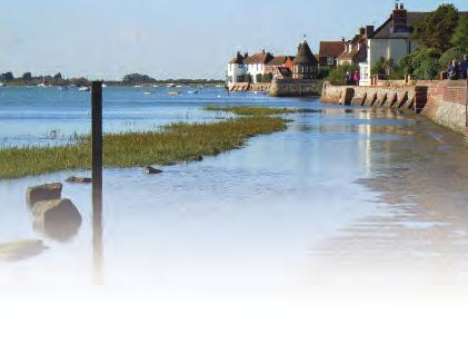 Take time to explore the Quay, church and craft centre. When you are ready to continue cycle up Bosham Lane bearing right at the Millstream Hotel.