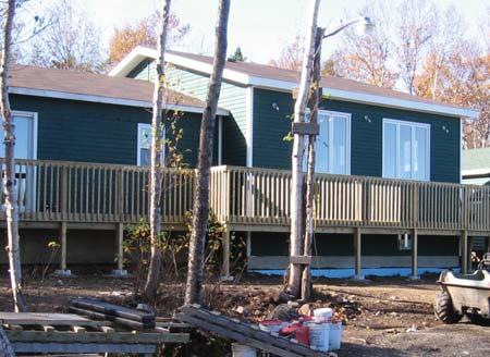 accommodation Adventure Quest operates two lodges: Moose Mountain and Mitchell s Pond.The lodges are only 60 and 80 miles from Port aux Basques Ferry.