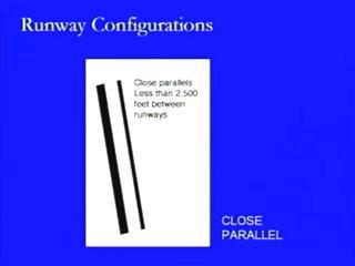 (Refer Slide Time: 46:43) We look at the first case, where this is a closed parallel condition being defined on the basis of the distance between the centreline of one runway to the centreline of