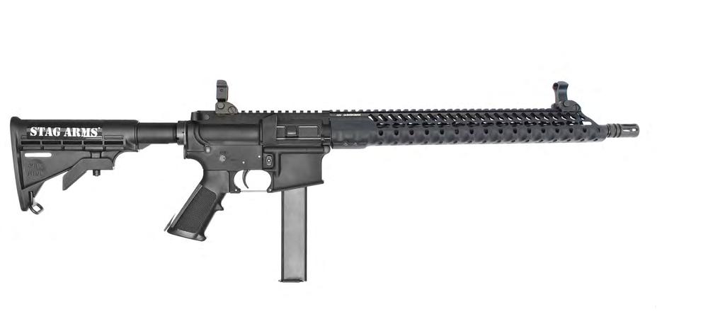 RIGHT-HANDED MODEL 9T Blowback Operated Rifle $1275 Weight: 7.9 lbs *MD, NJ information available on State Configurations Pages Barrel: 16 1/10 Chrome Lined 9mm 4140 Handguard: 13.