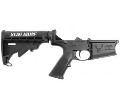 Stag 10 Tactical Lower Half The Stag 10 Tactical Lower has a 6 position tactical stock,