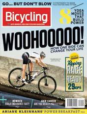 WAYS TO GET YOUR PRINT SUBSCRIPTION Call: 0877 401 040 Email: bicycling_subs@media24.com Go to: www.bicycling.co.za SMS: BicSep and your name to 32511, and we ll call you (SMS costs R1) Go to: www.