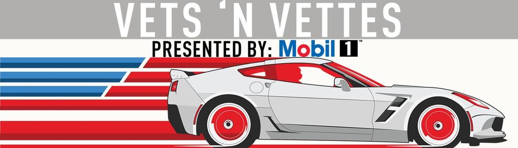 Page 11 National Corvette Museum Events Link to weekly email VETS N VETTES PRESENTED BY MOBIL 1 WHEN: November 8, 2018 November 10, 2018 all-day WHERE: National Corvette Museum, 350 Corvette Dr,