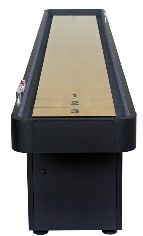 12 SHUFFLEBOARD Quality-Built Heritage Shuffleboards Enhance your game room experience with the excitement of a time-honored tradition: shuffleboard.