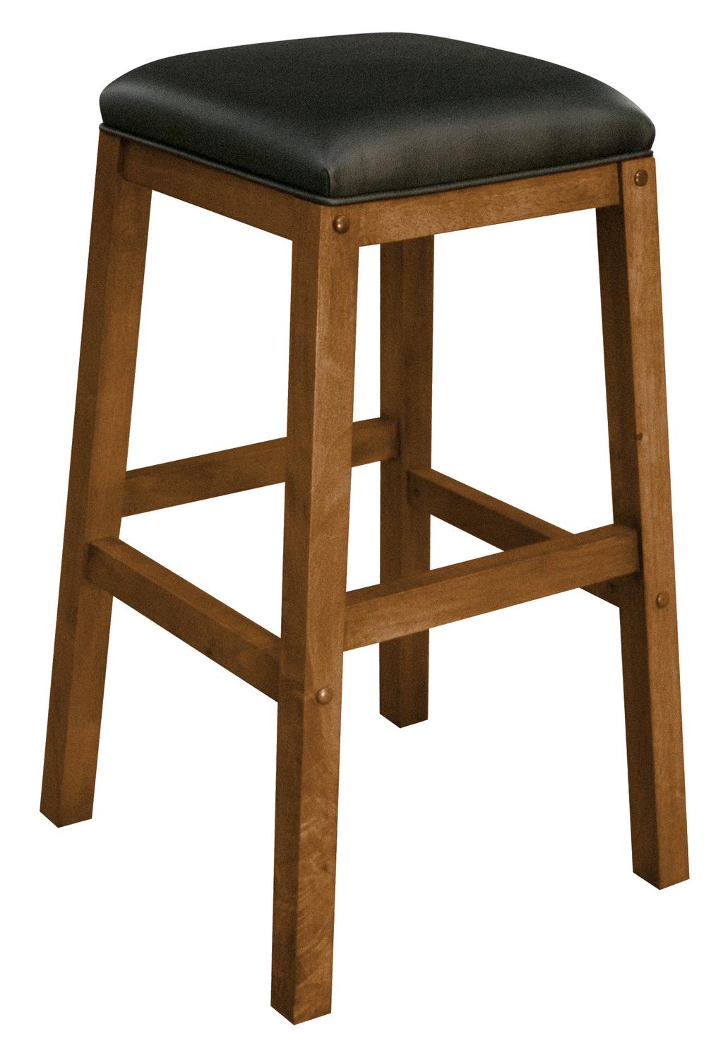 BACKLESS STOOL With its sturdy base and solid construction, this backless stool from Heritage is a great addition to your bar area, pub table, game set or seating around your