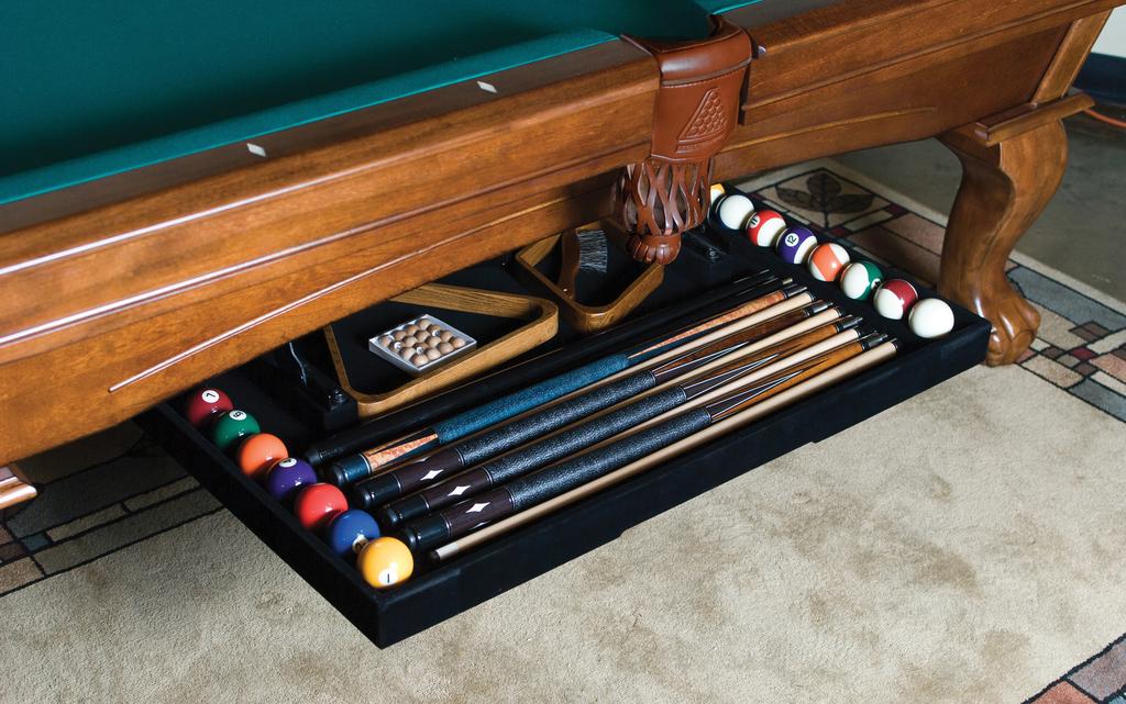 billiard table.