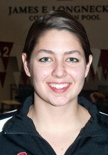 Page closed her career as a six-time All-American after competing on the 200 and 400 free relays and the 200 medley relay team.