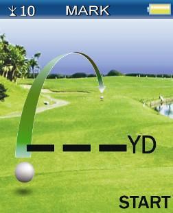 The user does not have to travel in a straight line to the ball.