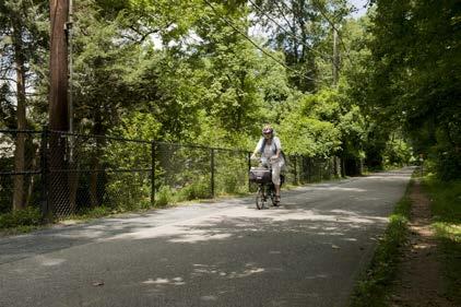 design for trail users and motorists Improve lighting to improve visibility at crossing