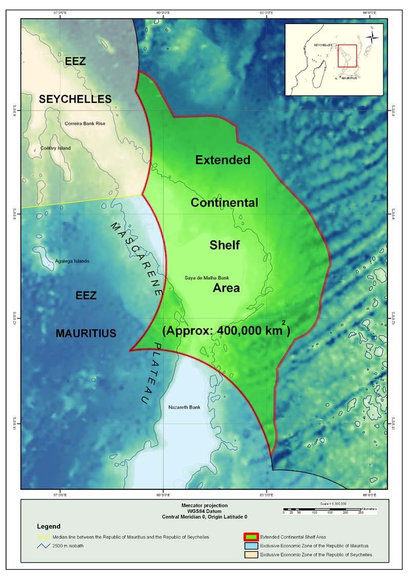 SMS-ES-MAP 1_R Map depicting the area of extended continental shelf of the two coastal