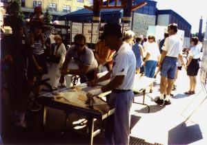 Promotion of Urban Fishing Winnipeg Fish Festival The second annual Winnipeg Fish Festival was held at the Forks in June, 1996.