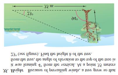 Law of Sines HW (cont d) 6) Points A and B are separated by a lake. To find the distance between them, a surveyor locates a point C on land such that angle CAB = 48.6. He also measures CA as 312 ft.