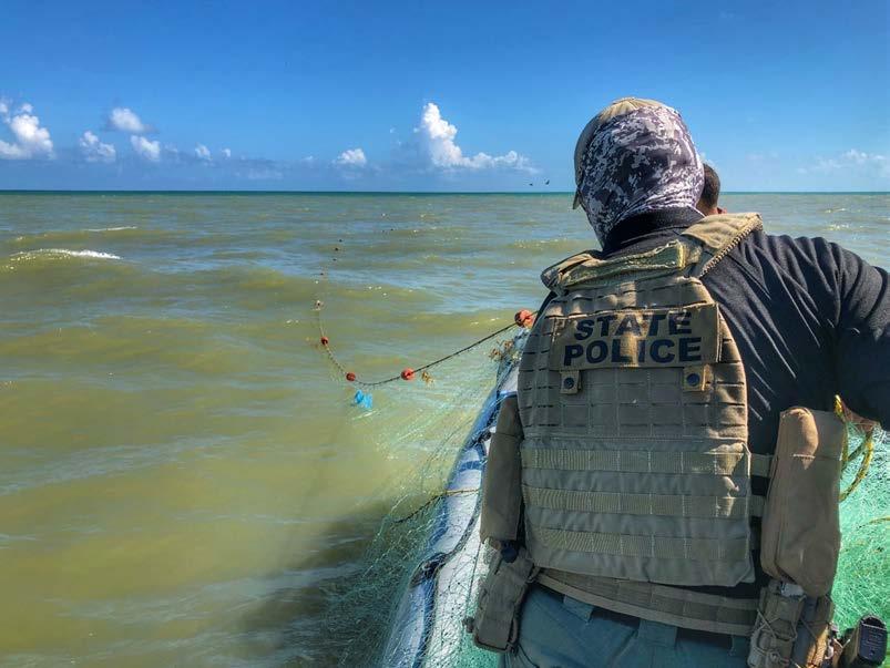 10-3-18 MTOG Game Wardens teamed up with USCG Station SPI personnel in response to heavy lancha traffic in Texas