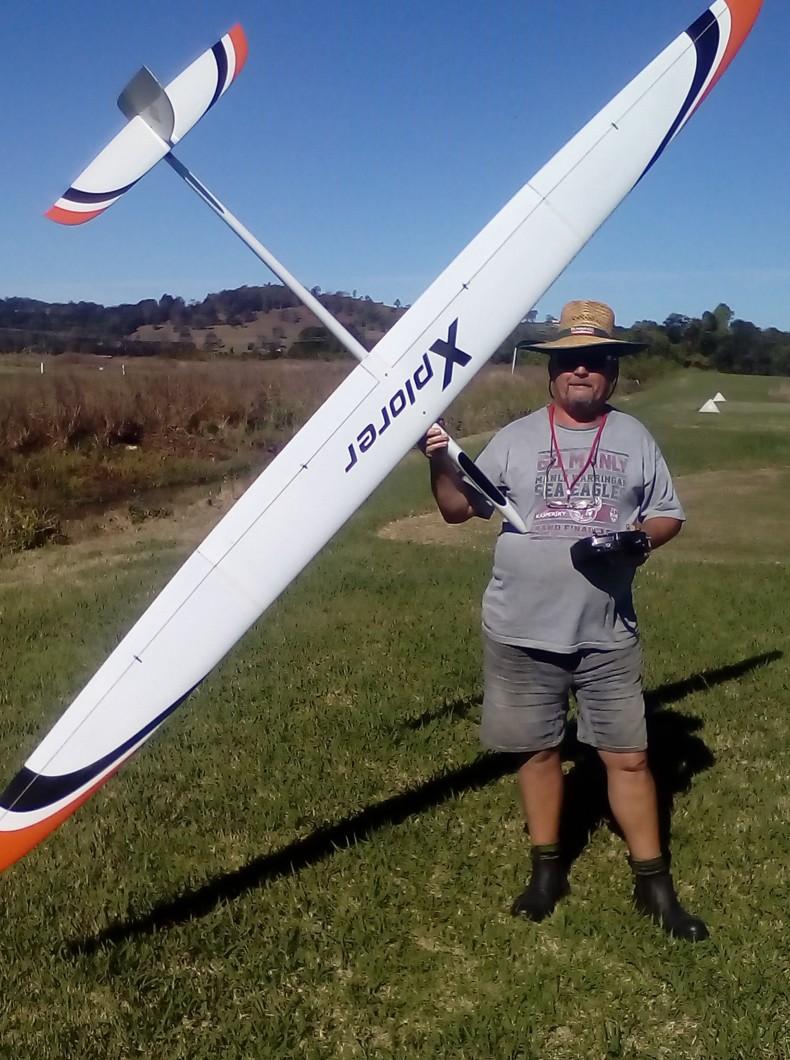 Graham has had a few midweek practice seesions in preparation for the upcoming local gliding competitions, the State of Origin and the Glide-A-Fair.