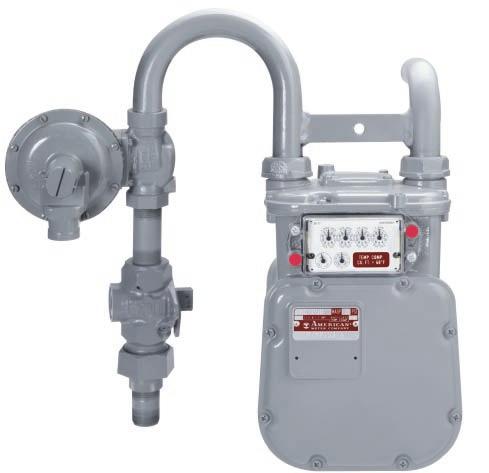 B Service Regulators General Information The American Meter Series B pressure regulator is designed for natural gas applications and features a compact, lightweight design for fast, easy installation.