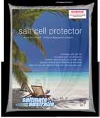 Do not add salt through skimmer box, only add directly in to pool water. When cleaning cell (see below) only use cell cleaner obtainable from your local pool shop.