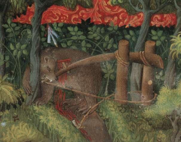 The use of the dardier (pictured here) is a low form of hunting.