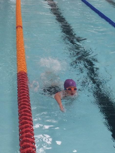 by Carla at Wycombe Leisure Centre, to one of two Summer Term School Swimming Galas.