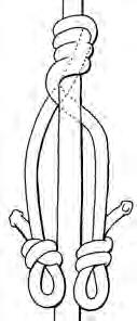 Cord length will vary between 48-54 inch (untied), depending on its diameter and how many wraps and braids are used.