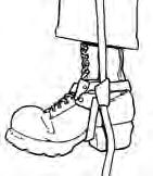 does. Illustrated below is the popular sit-stand method (which provides two means of fall protection)
