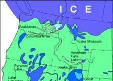 Physical Geography III of the United States and Canada Ancient Glacial Lakes As the Ice Age ended, areas