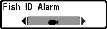 Depth Alarm Depth Alarm sounds when the depth becomes equal to or less than the menu setting. To change the Depth Alarm setting: 1. Highlight Depth Alarm on the Alarms main menu. 2.