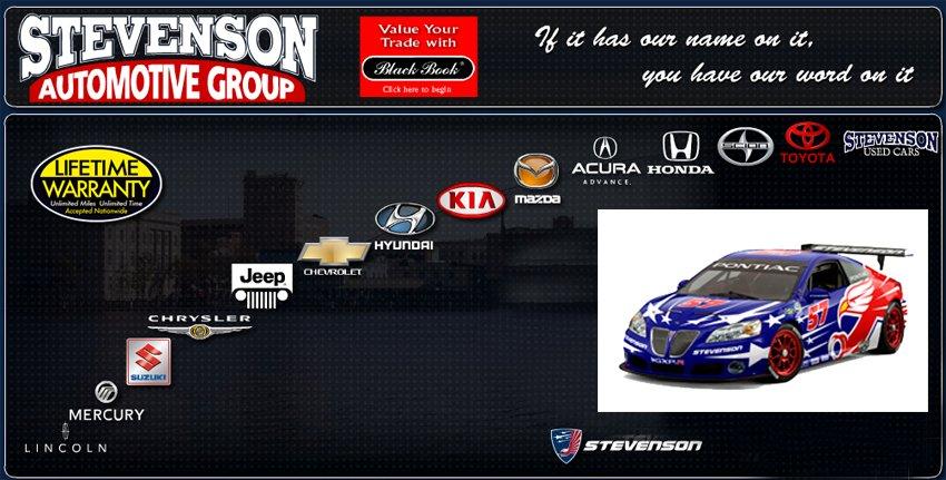 About The Stevenson Automotive Group Stevenson Automotive Group has been a leading automotive influence in Southeastern North Carolina since 1983.