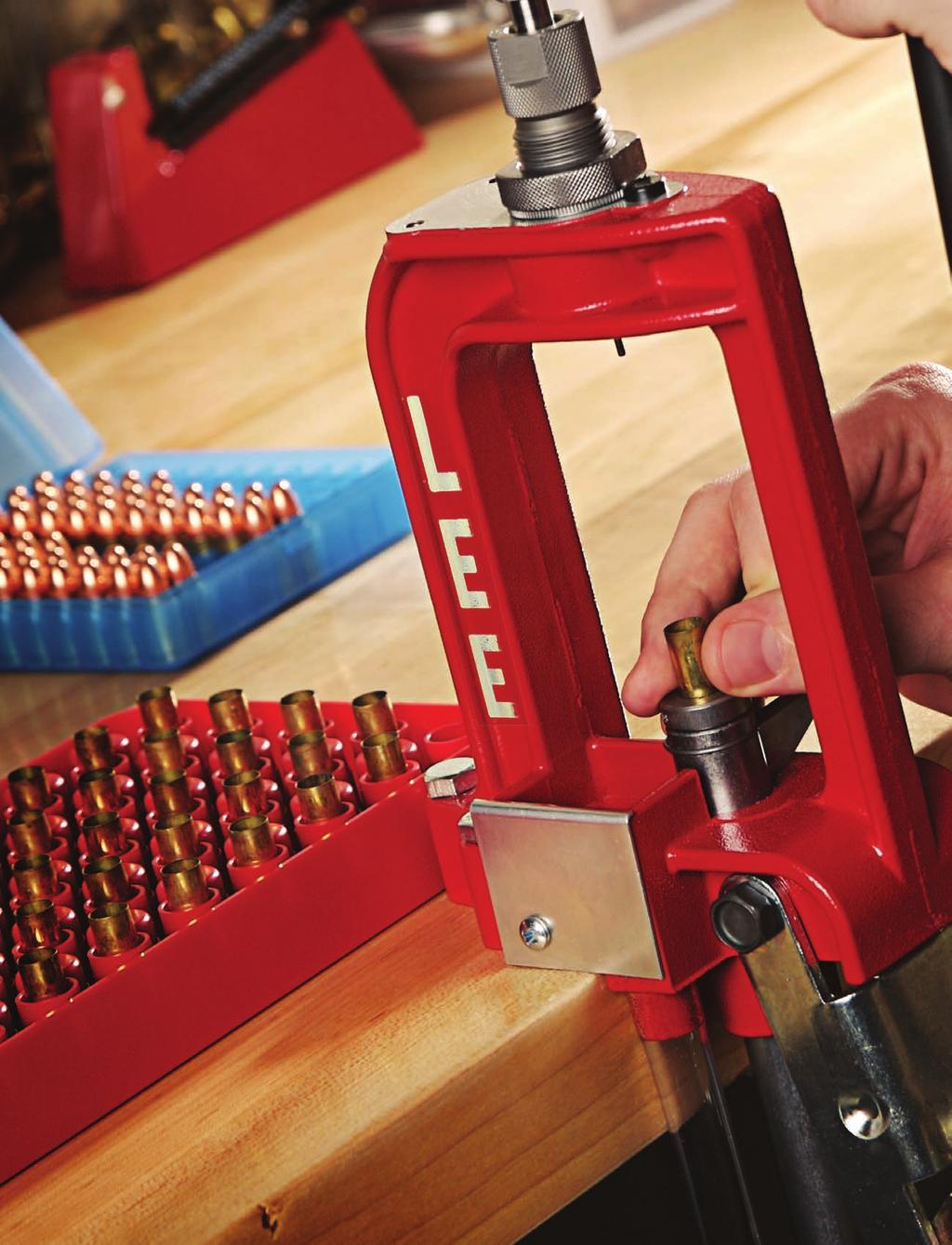 012_CatalogMadeinUSA TheLeeGuarantee Lee Reloading Products are guaranteed not to wear out or break from normal use for two full years or they will be repaired or replaced at no charge, if returned