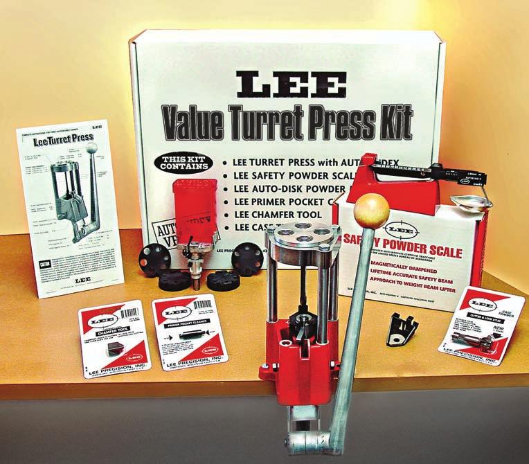 LEE RELOADING KITS Your best buy for loading both rifle and pistol cartridges!