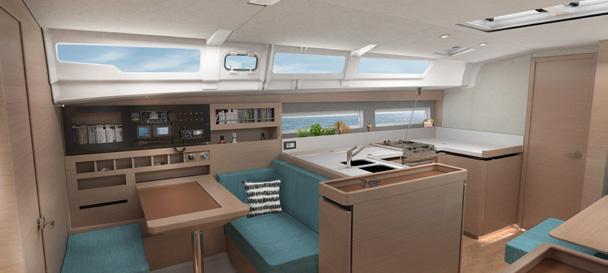 SUN ODYSSEY 440 & SUN ODYSSEY 490 KIT A FIRST RATE CHART TABLE With contemporary lines, the Sun Odyssey range offers a new vision of life on board.