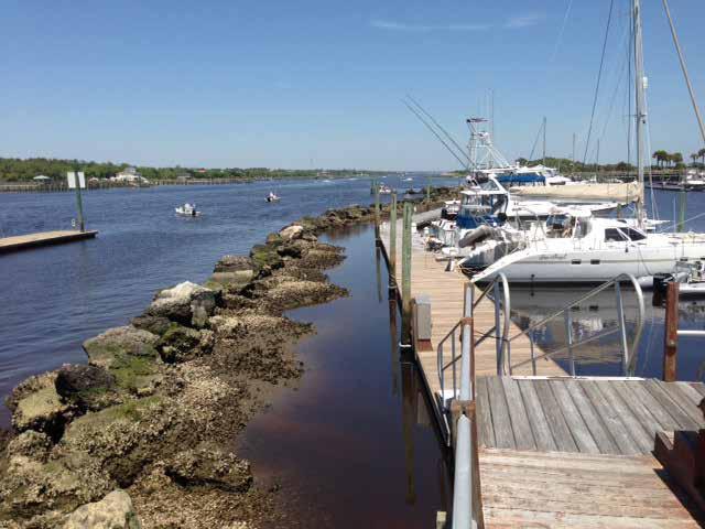 Strengths and Opportunities Rock jetty protecting marina Only marina in Carolina Beach that has a fuel